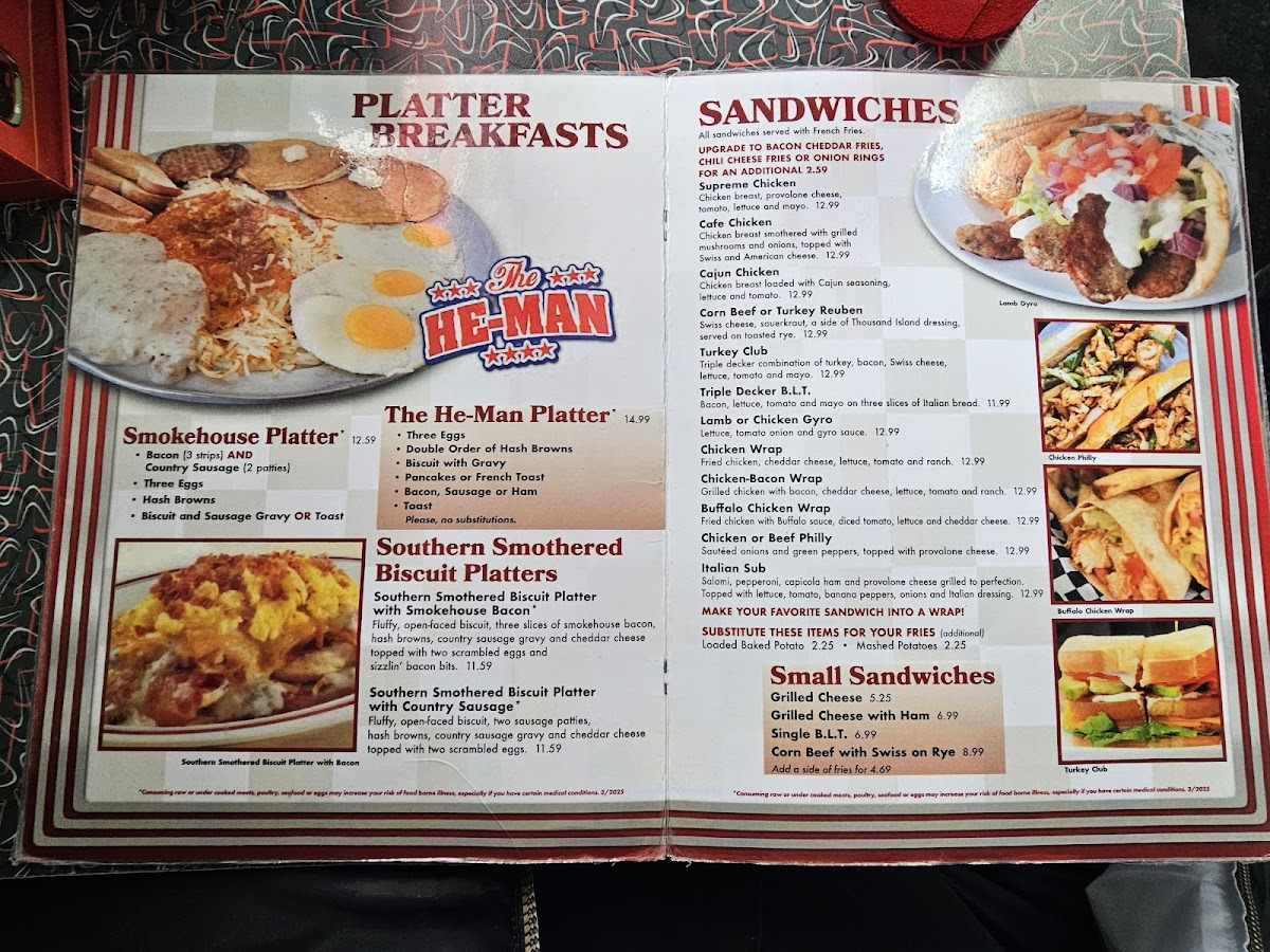 The Lampost in Ellet Menu - Image 1