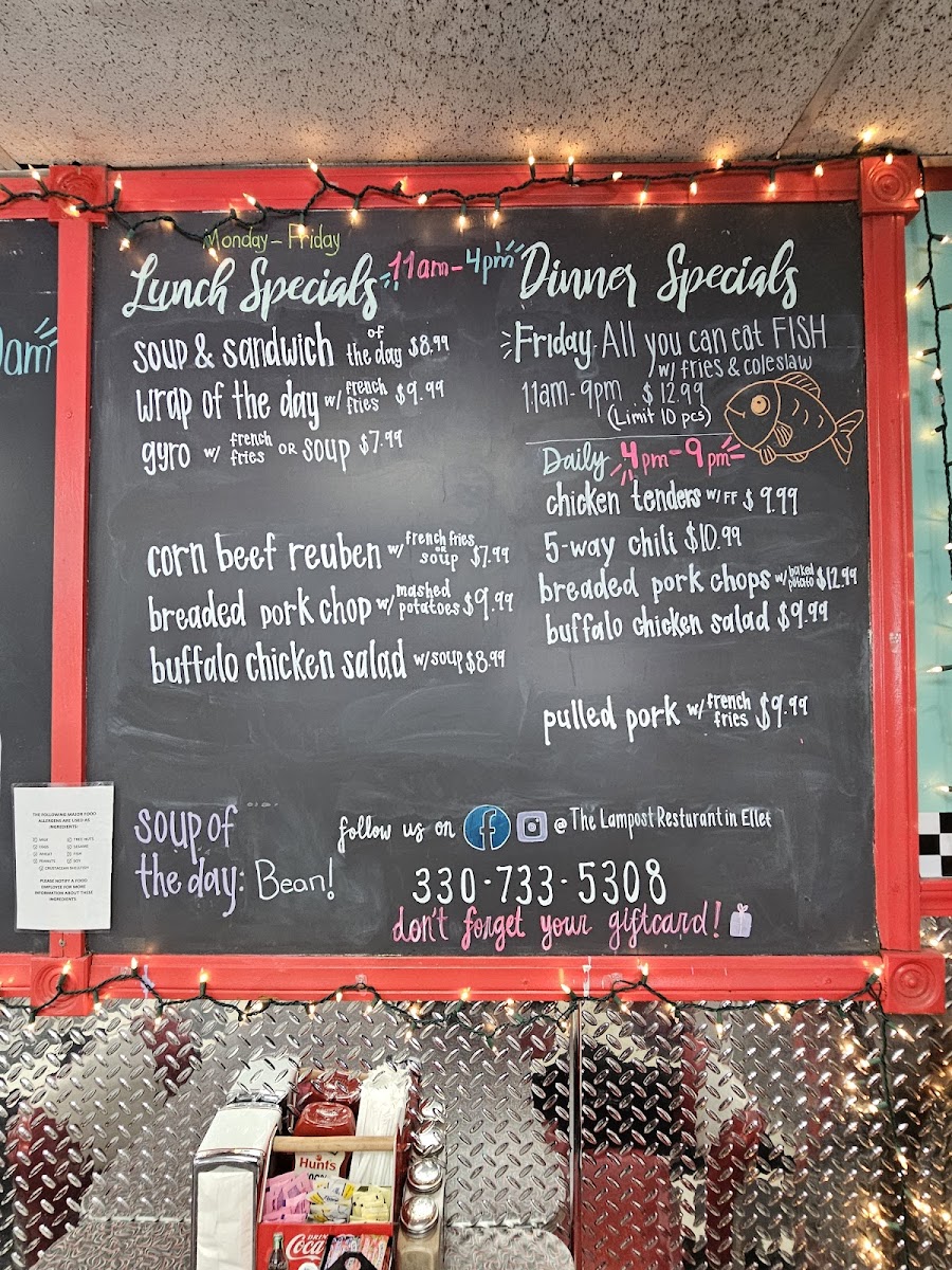The Lampost in Ellet Menu - Image 5